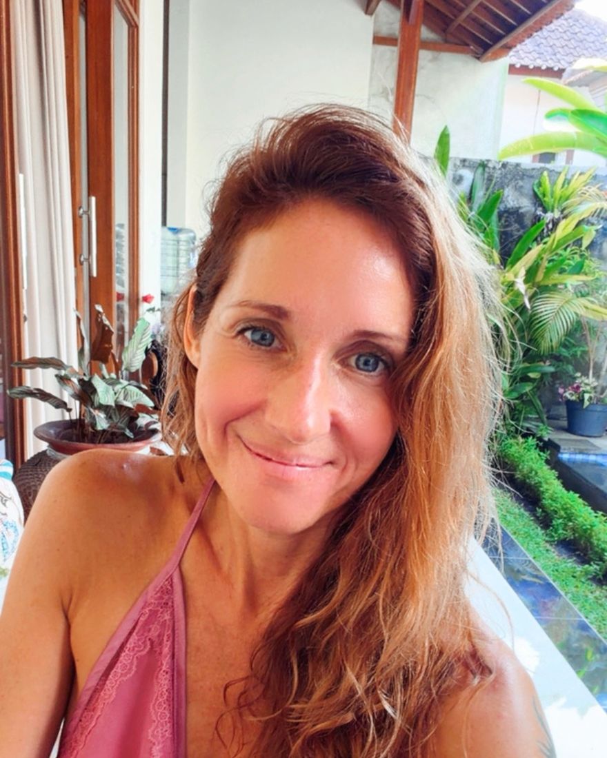 Violeta Druskinė terasoje