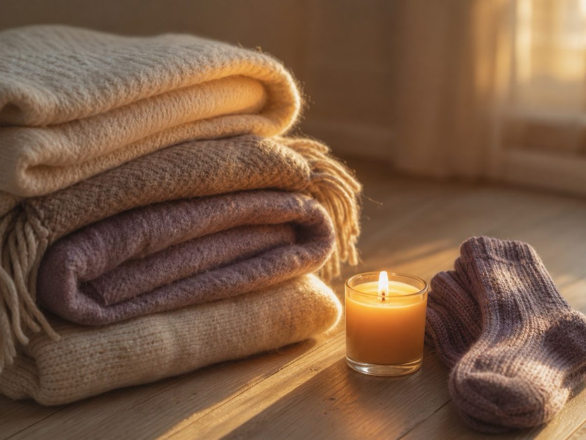 Pledai ir žvakė – jauki meditacija namuose